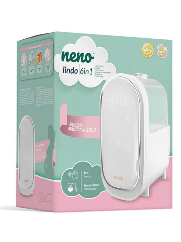 Neno Lindo Sterilisator – 6-i-1 sterilisator och mjölkvärmare