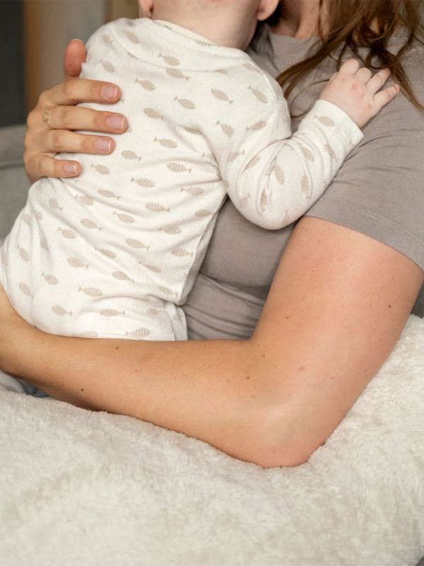 Baby’s Only Cozy Amningskudde – Mjuk stödkudde för amning, warm linen