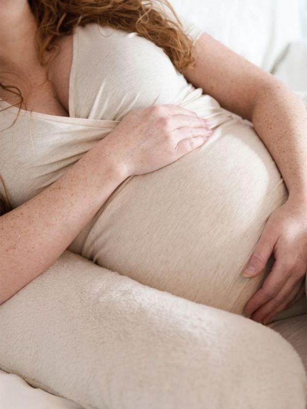 Baby’s Only Cozy Amningskudde – Mjuk stödkudde för amning, warm linen