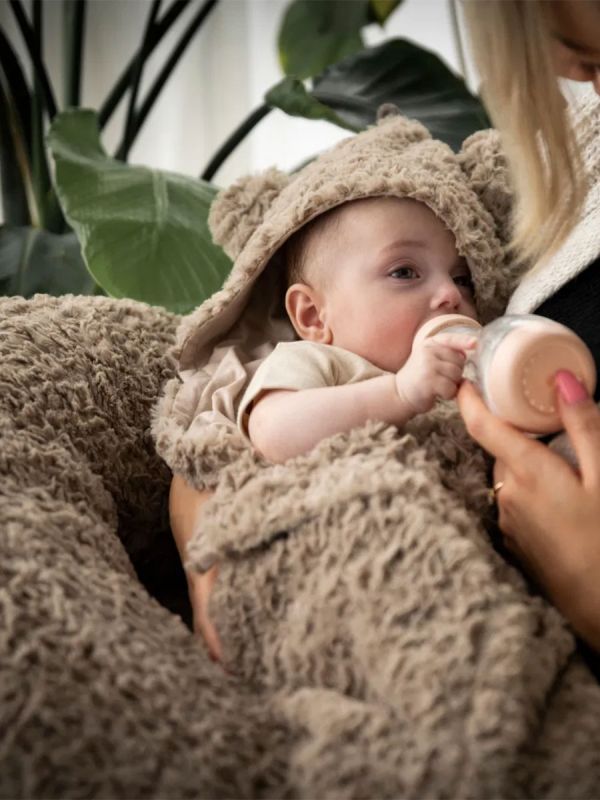 Baby’s Only Snow Amningskudde – Mjuk stödkudde för amning, Taupe