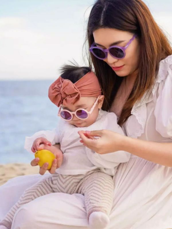 Olivio&Co Barnsolglasögon Baby 0-18 månader, Runda