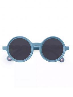 Olivio&Co Barnsolglasögon Baby 0-18 månader, Round Blue