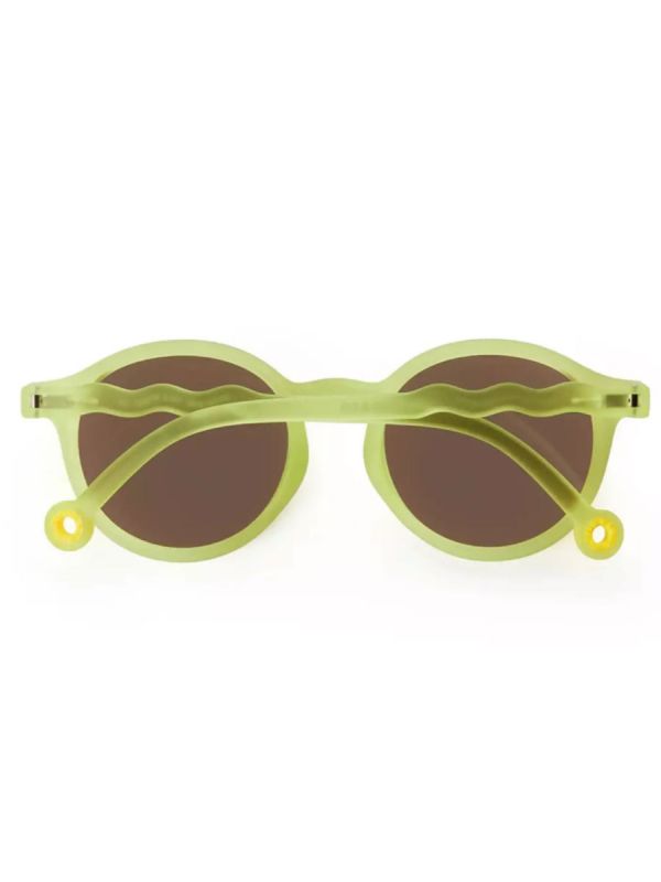 Olivio&Co Barnsolglasögon Barn 3-5 år, Oval Lime