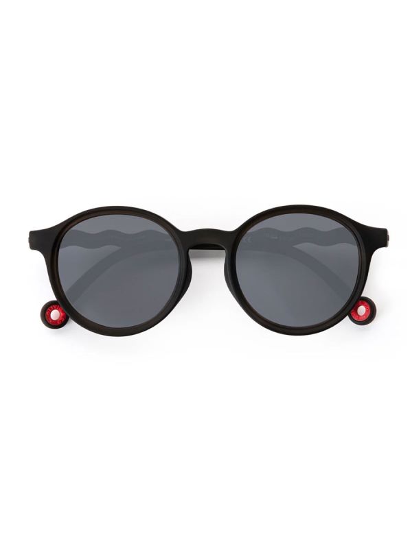 Olivio&Co Barnsolglasögon Barn 3-5 år, Oval Black