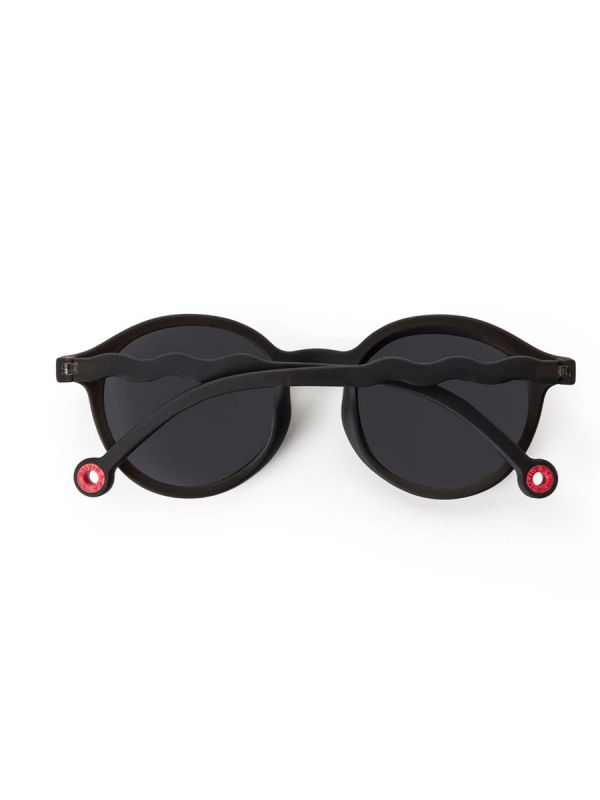 Olivio&Co Barnsolglasögon Barn 3-5 år, Oval Black