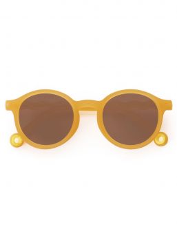 Olivio&Co Barnsolglasögon Barn 3-5 år, Oval Citrus Yellow
