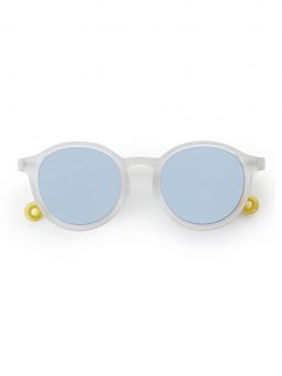 Olivio&Co Barnsolglasögon Barn 3-5 år, Oval Jellyfish White