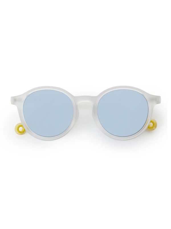 Olivio&Co Barnsolglasögon Barn 3-5 år, Oval Jellyfish White