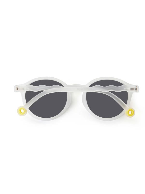Olivio&Co Barnsolglasögon Barn 3-5 år, Oval Jellyfish White