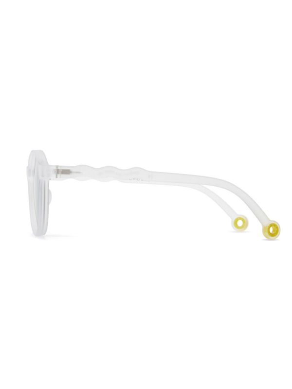 Olivio&Co Barnsolglasögon Barn 3-5 år, Oval Jellyfish White