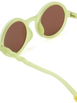 Olivio&Co Barnsolglasögon Barn 3-5 år, Round Lime Green