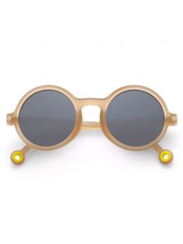 Olivio&Co Barnsolglasögon Barn 3-5 år, Round Sand Beige