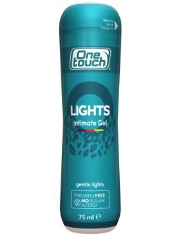 One Touch Gels LIGHTS är ett lätt gelsmörjmedel. Passar också för graviditetsdrömmar.