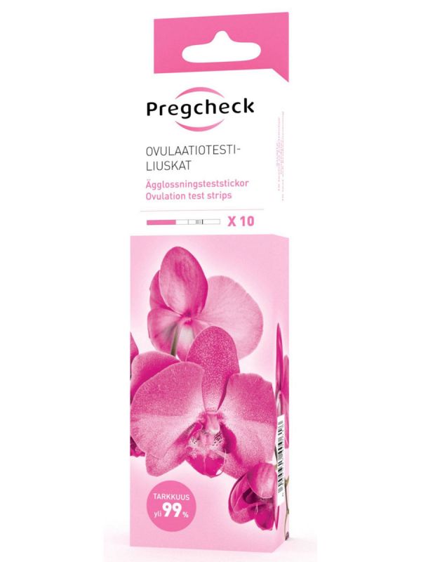 PREGCHECK Ägglossningstest - sticka- 10st.