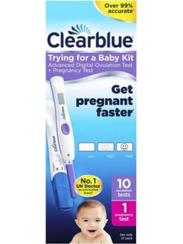 CLEARBLUE Försöker ett babysats 10+1