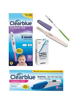 Graviditetsdrömmar -paket, Clearblue SMALL