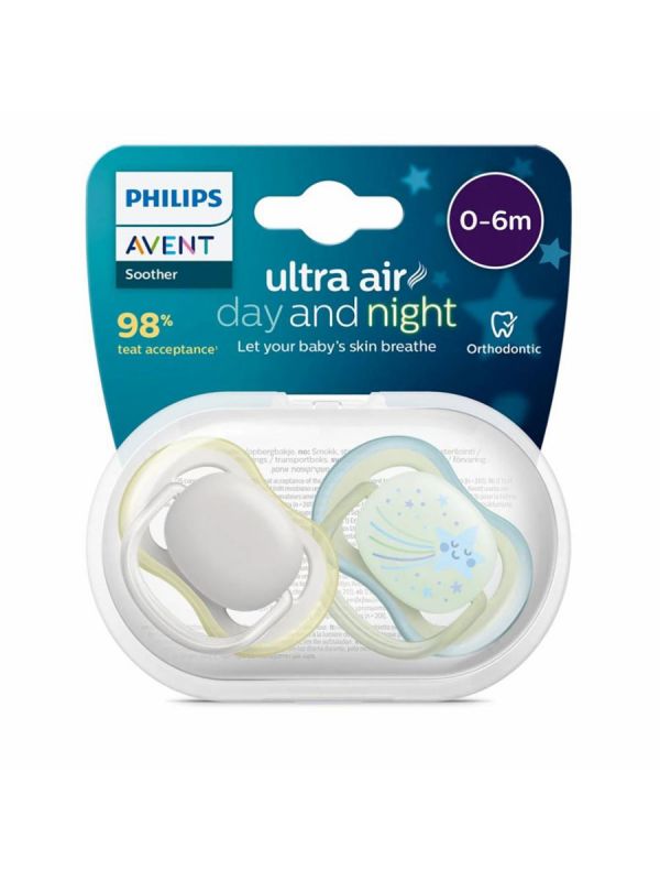 Philips Avent - Ultra Air napp 0-6mån, Dygn