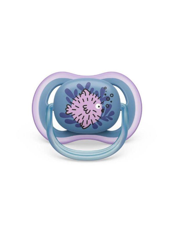 Philips Avent - Ultra Air napp 6-18mån, lila/blå