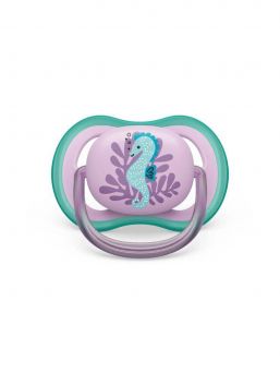 Philips Avent - Ultra Air napp 6-18mån, lila/blå