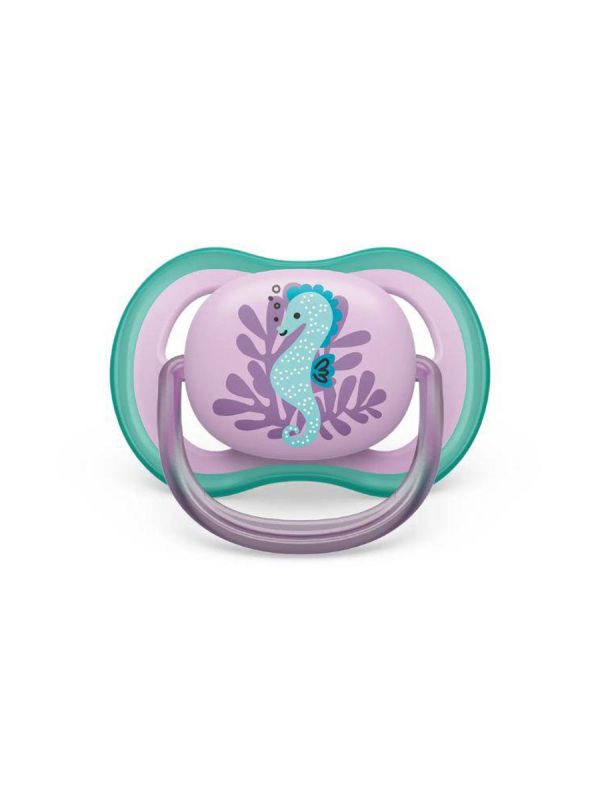 Philips Avent - Ultra Air napp 6-18mån, lila/blå