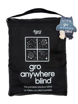 Gro Anywhere Blind Stars and Moon, Large - mörkläggningsgardin med sugkoppar 