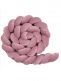 Spjälsängskantskydd 360cm, dirty pink