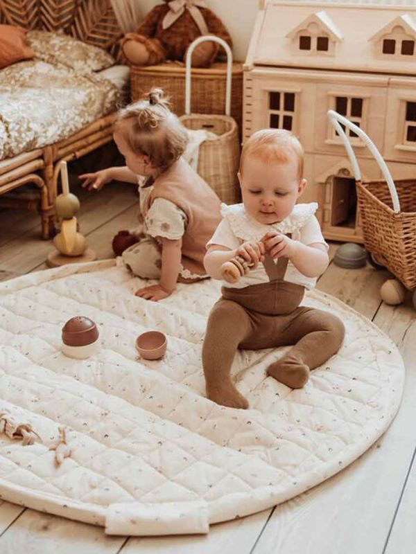 Play&Go lekmatta/ leksaksväska Organic Soft, Moon
