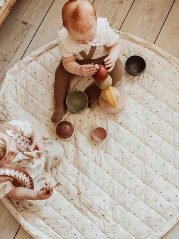 Play&Go lekmatta/ leksaksväska Organic Soft, Moon