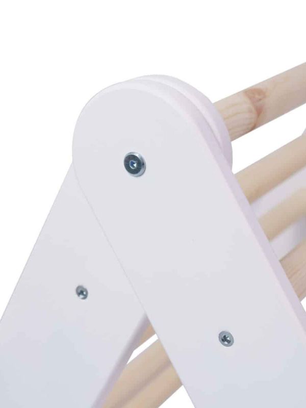 Wooden montessori ladder, Light white
