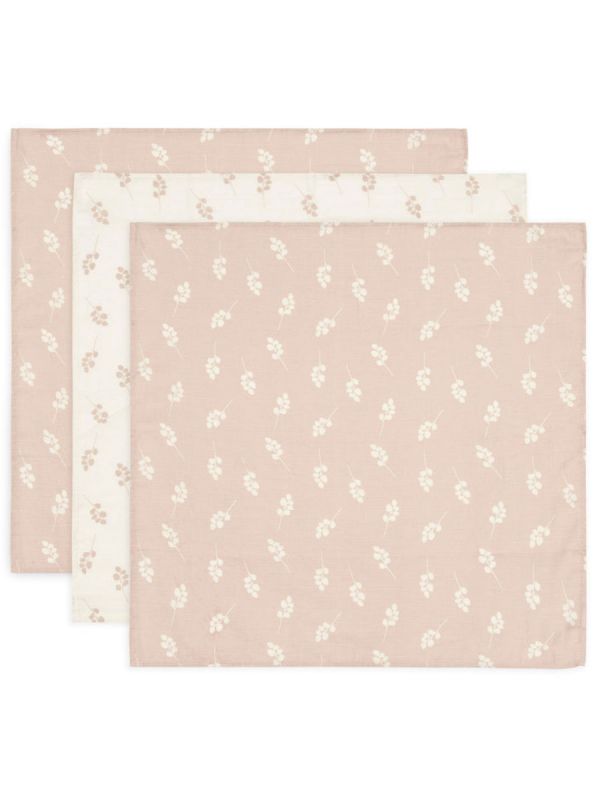 Bomullsmuslinset 3-pack Twig - Wild Rose