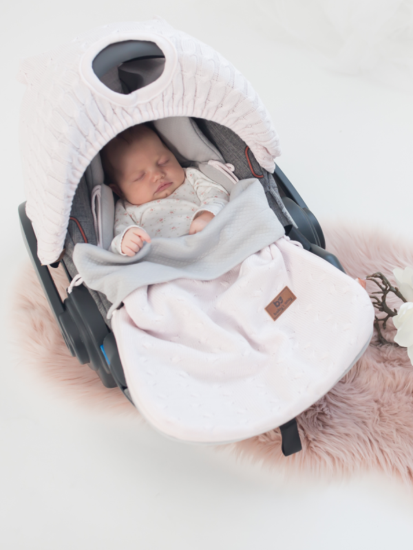 Baby’s Only SOMMAR Åkpåse Maxi Cosi (CABLE classic pink)