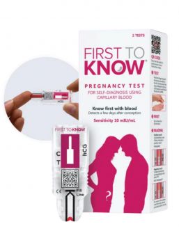 Blodgraviditetstest First To Know, 2st