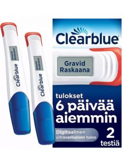 CLEARBLUE digital graviditetstest Ultra Early 2-pack