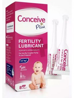 Sasmar Conceive plus färdiga applikatorer 8 x 4g spermievänligt glidmedel