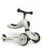 Scoot & Ride Highwaykick 1 skoter/sparkmoped, Ash