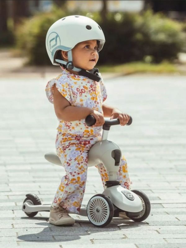 Scoot & Ride Highwaykick 1 skoter/sparkmoped, Ash