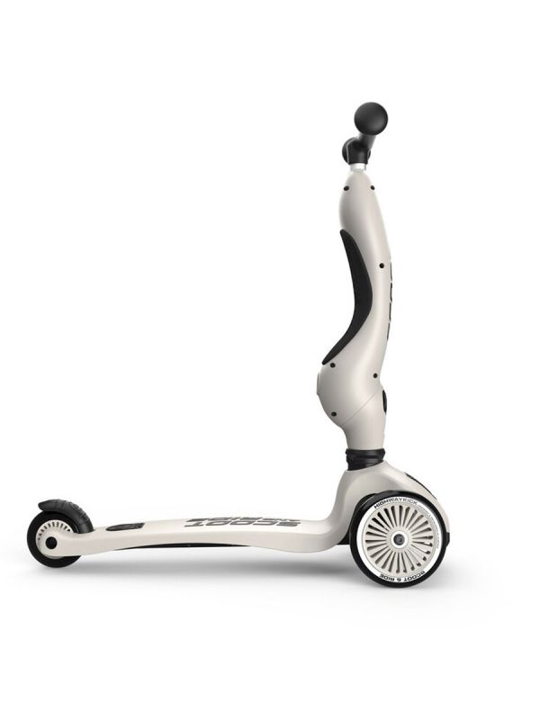 Scoot & Ride Highwaykick 1 skoter/sparkmoped, Ash