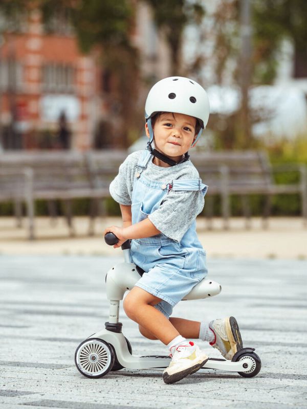 Scoot & Ride Highwaykick 1 skoter/sparkmoped, Ash