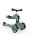 Scoot & Ride Highwaykick 1 skoter/sparkmoped, Forest