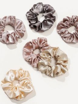 Scrunchie satin hårmunk