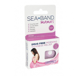 SEA BAND illamående armband (2st.) VIOLETT