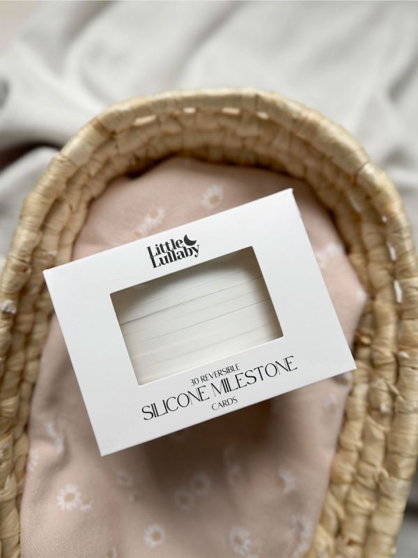 Månadskort i silikon för din bebis – för minnen från det första året