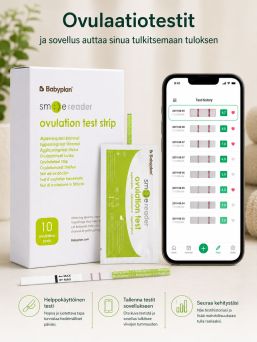 Smile Reader Ägglossningstest 10 st + App 