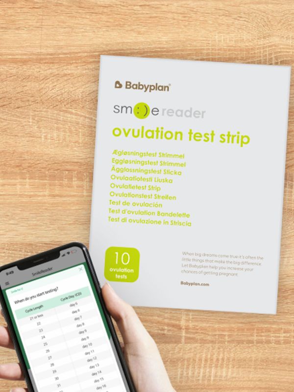 SmileReader Ägglossningstest 10 st + App 