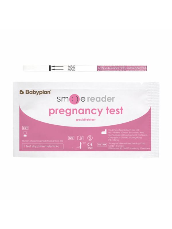 SmileReader graviditetstest 5 st + app | Högkänsligt graviditetstest 10 mIU/ml