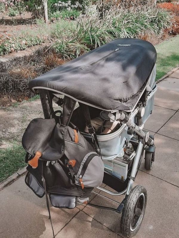 SnoozeShade original barnvagn / barnvagn parasoll (0-6mån)