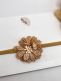 Studio Frommie Beige Blomma Pannband