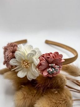 Studio Frommie Tiara Flowers pannband