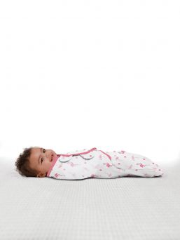 SwaddleMe Linda 0-3mån, Flamingo 2-pack