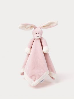 Teddykompaniet Diinglisar snuttefilt kanin, rosa